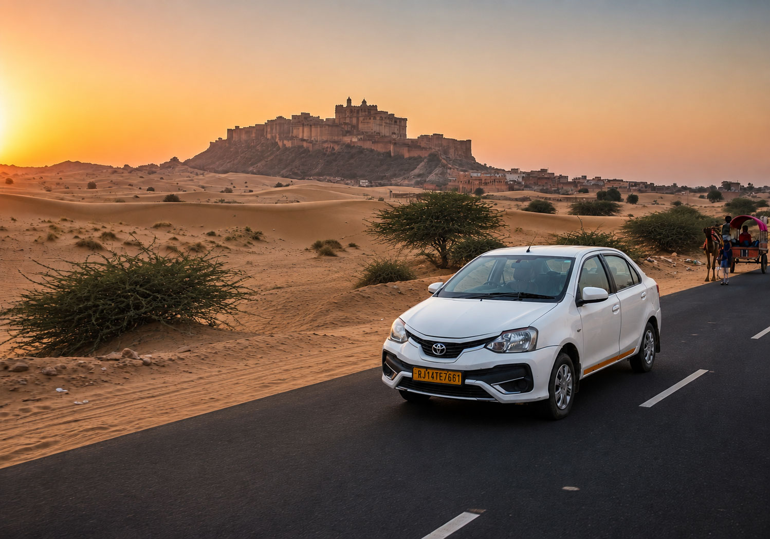 Affordable car rental service across India
