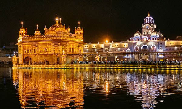 Golden Triangle with Golden Temple