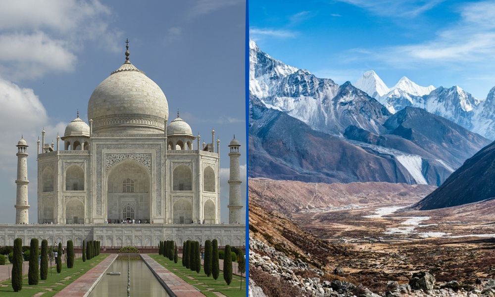 Taj Mahal with Himalaya Tour