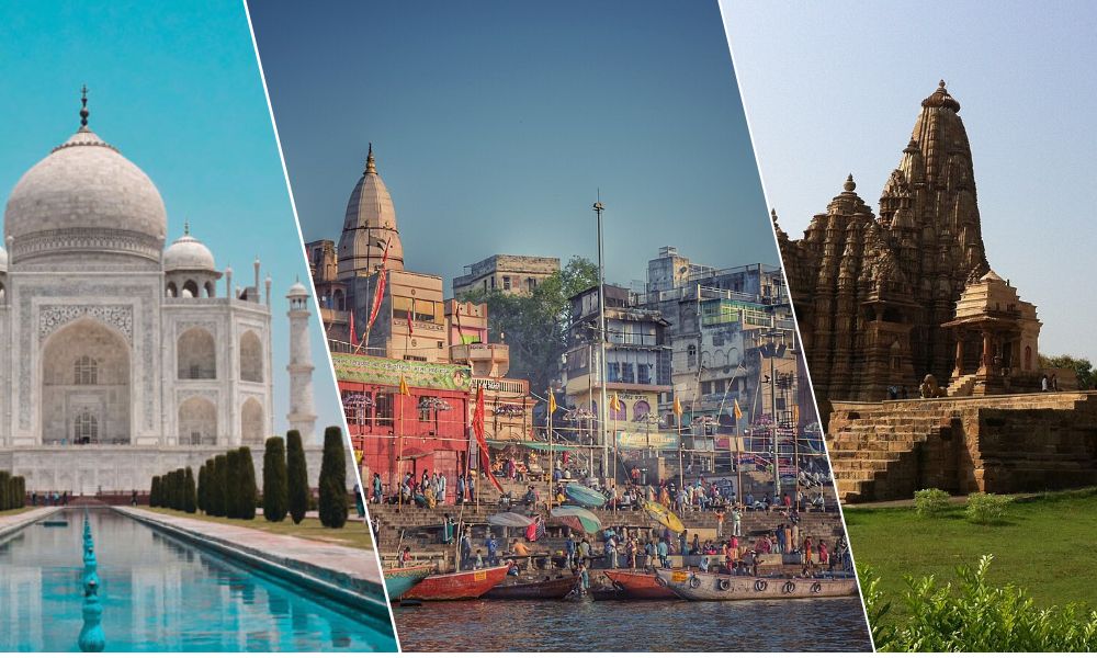Taj Mahal with Varanasi and Khajuraho Tour